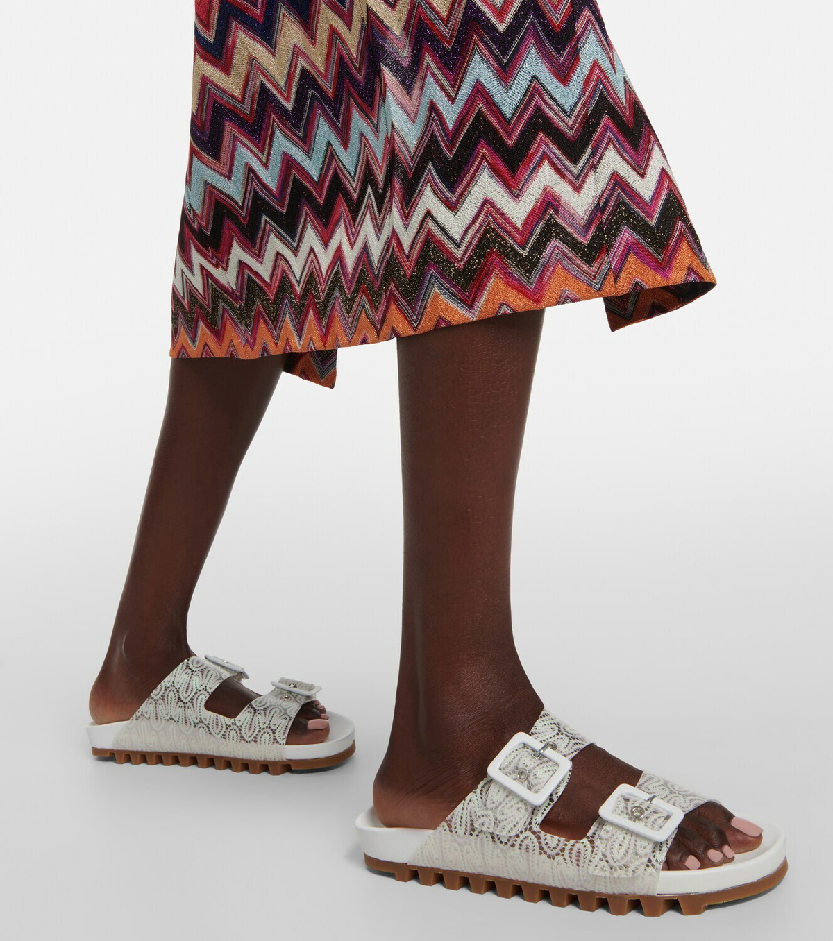 Missoni Embossed PVC slides