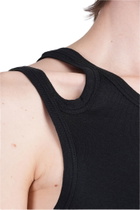 Laneus Topwear In Black Cotton