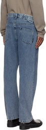 Izzue Blue Straight Jeans