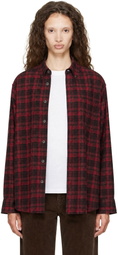 Dunst Red Checked Flannel BD Shirt