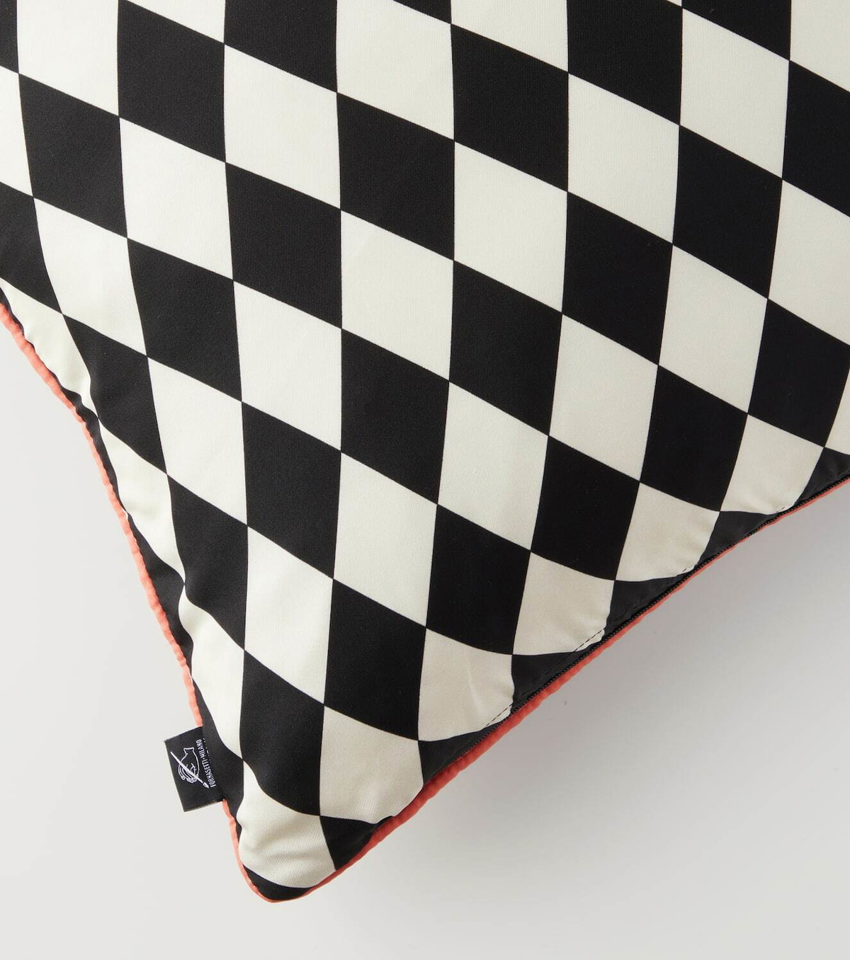 Fornasetti High Fidelity silk cushion