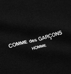 Comme des Garçons HOMME - Logo-Print Cotton-Jersey T-Shirt - Black