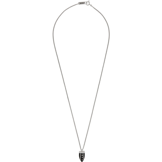 Photo: Isabel Marant Black and Silver Sautoir Long Necklace