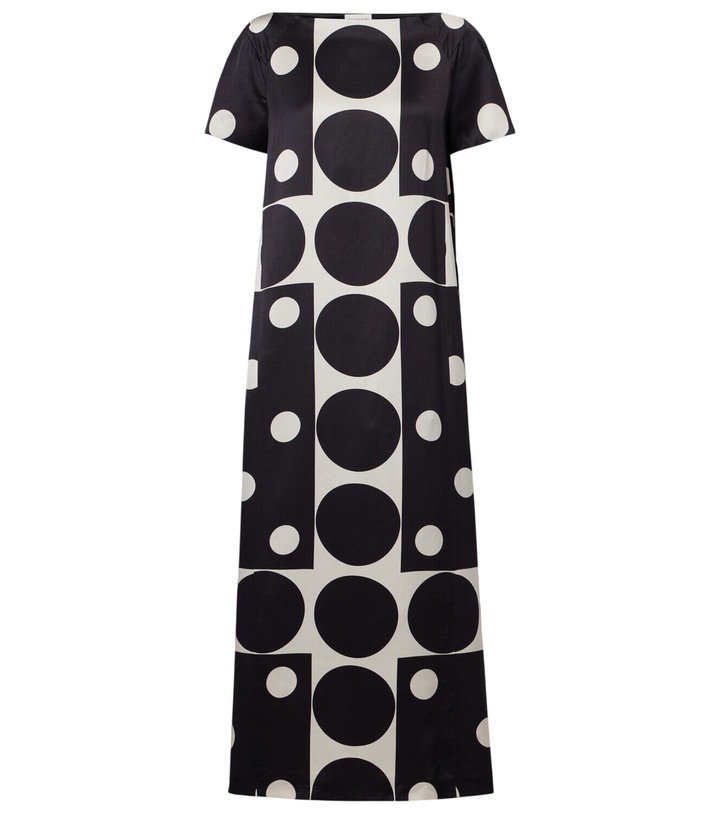 Photo: Dries Van Noten Polka-dot maxi dress