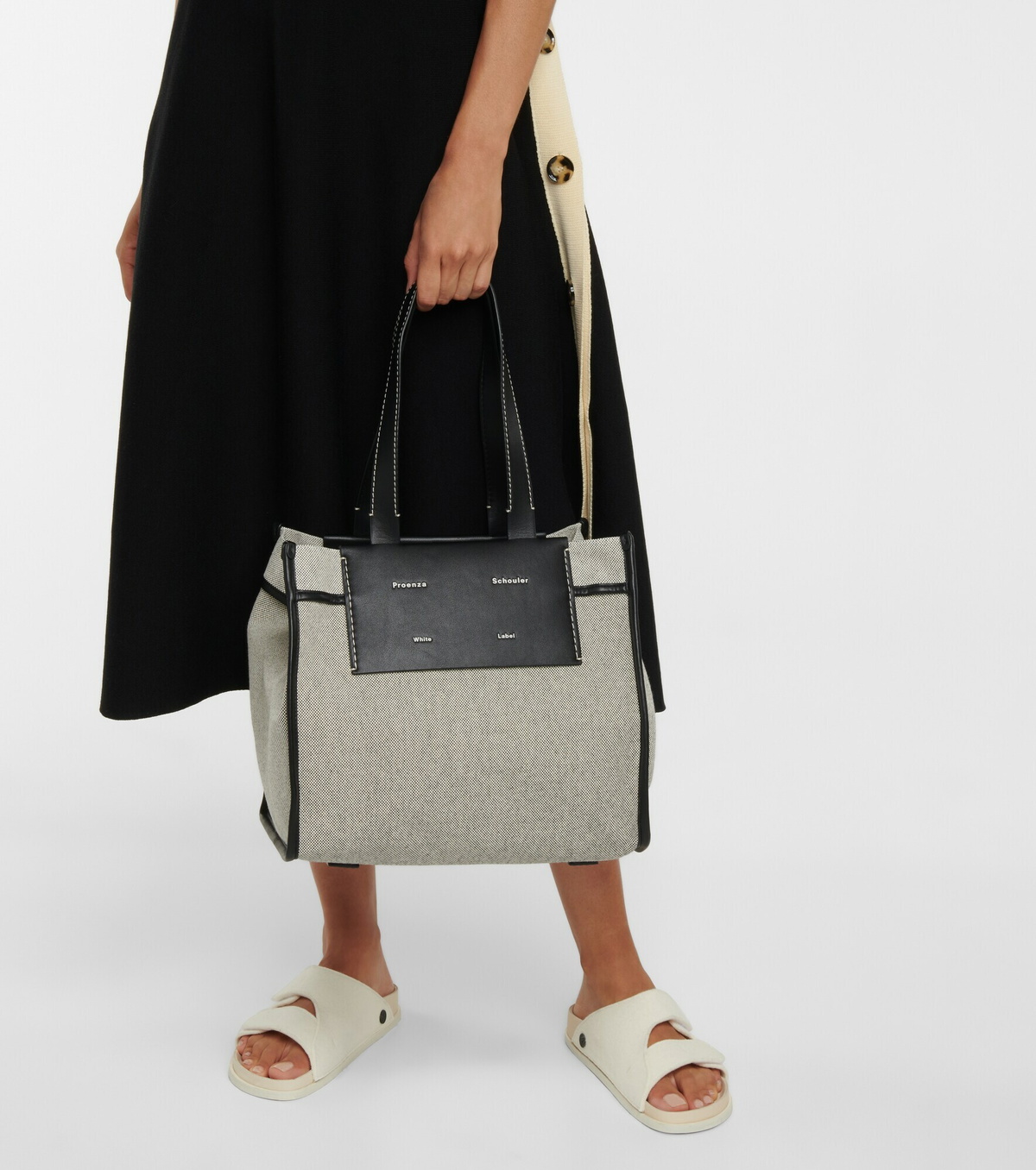 Proenza Schouler White Label Morris Large canvas tote Proenza