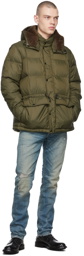 RRL Khaki Quilted Jacket