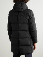Herno - Slim-Fit Quilted Shell Hooded Down Parka - Black