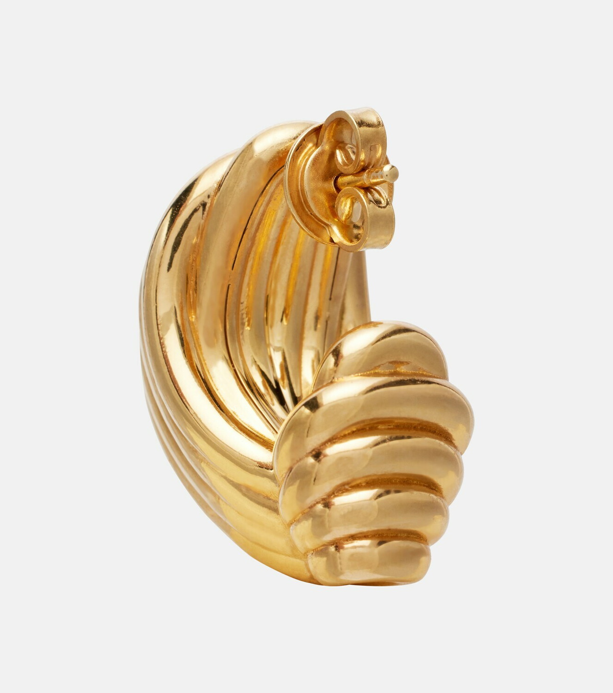 Bottega Veneta Gold-plated sterling silver earrings