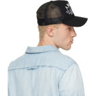 AMIRI Black 'Arts District' Trucker Cap
