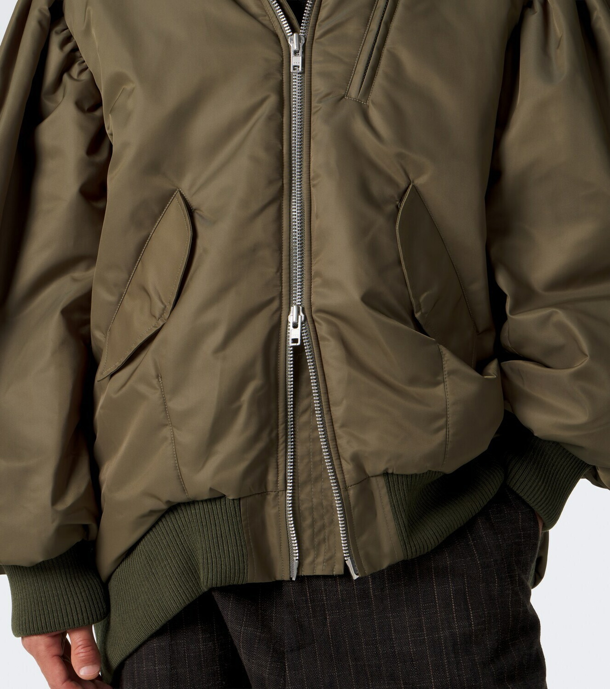 Simone Rocha Oversized bomber jacket