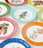 Les-Ottomans Botanica set of 4 ceramic plates