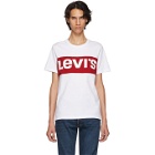 Levis White Box Logo T-Shirt