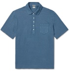 Massimo Alba - Linen Polo Shirt - Blue