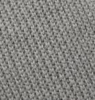 Mr P. - Ribbed Cashmere Scarf - Gray
