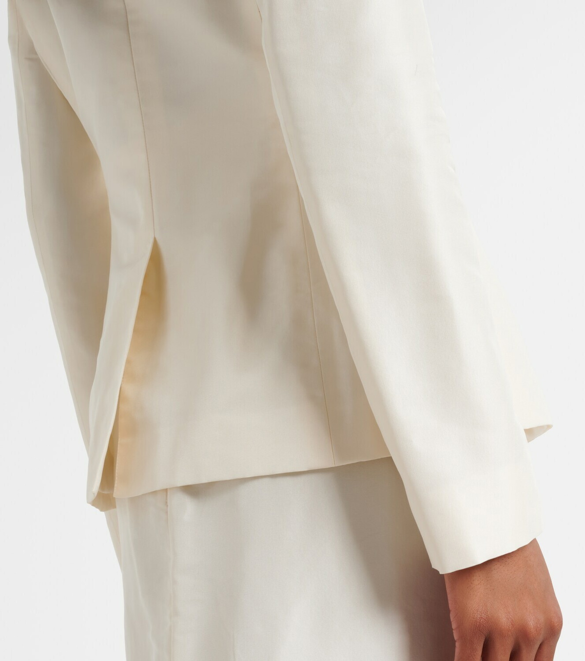 Gucci Silk faille blazer