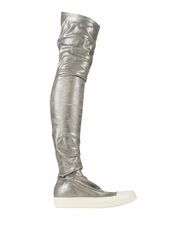 Photo: Drkshdw By Rick Owens Womens Boot in Gunmetal