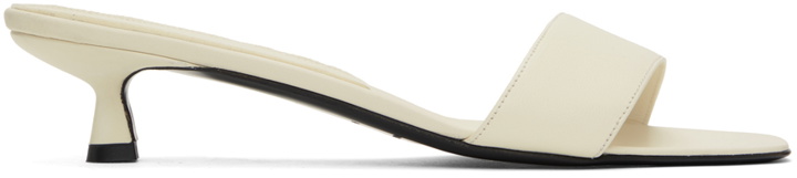 Photo: Loulou Studio Off-White Atrium Heeled Sandals