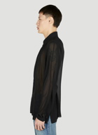 Saint Laurent - Sheer Shirt in Black