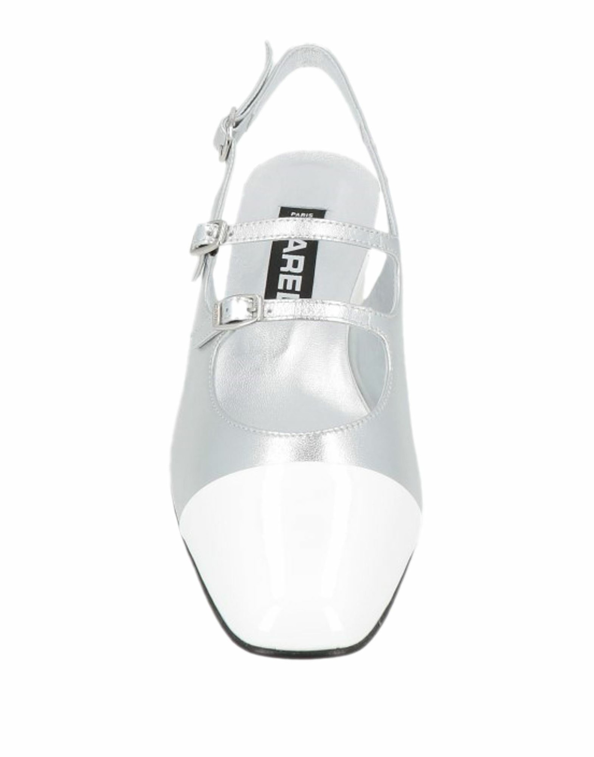 Carel Paris Womens Ballet flats in Silver