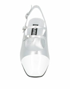 Carel Paris Womens Ballet flats in Silver