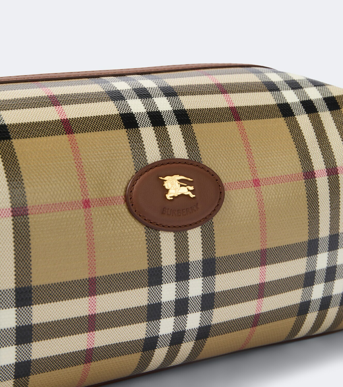 Burberry Burberry Check canvas toiletry bag