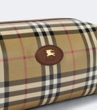 Burberry Burberry Check canvas toiletry bag