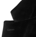 Canali - Black Kei Slim-Fit Cotton-Velvet Blazer - Men - Black