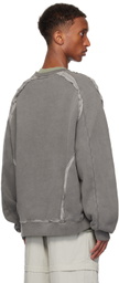 A-COLD-WALL* Gray Facade Sweatshirt