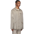 Essentials Taupe Work Shirt