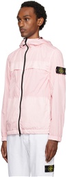 Stone Island Pink Crinkle Reps R-NY Jacket