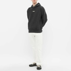 Maison Margiela Men's Name Tag Hoody in Black