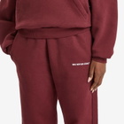 MKI Women's Uniform Joggers Presented by END. in Burgundy/White