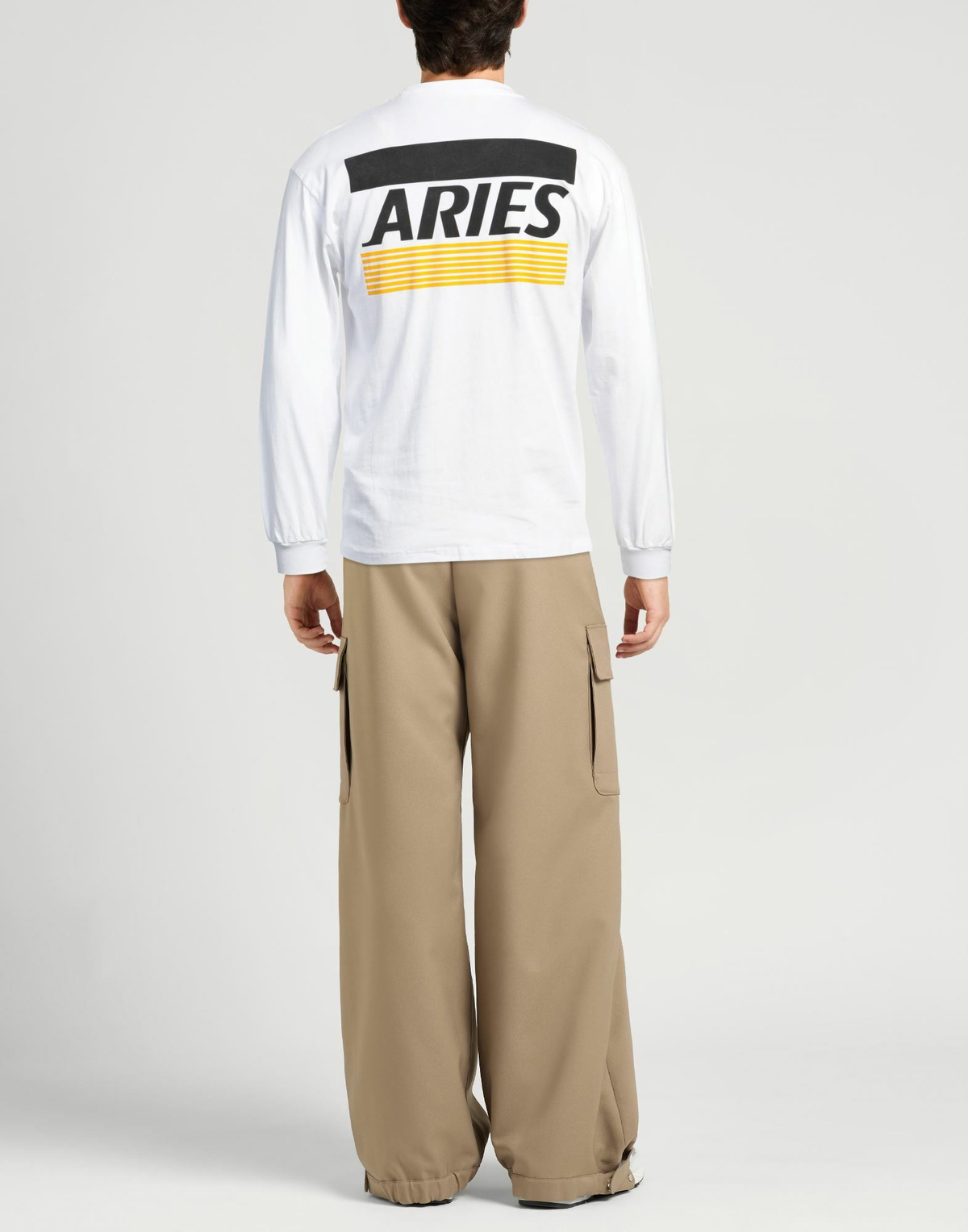 Aries Mens T-shirt in White