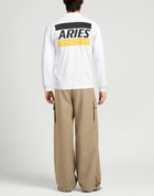 Aries Mens T-shirt in White