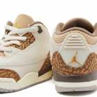 Air Jordan 3 Retro TD Sneakers in Light Orewood Brown/Metallic Gold
