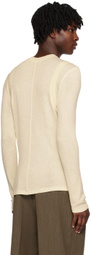 Maiden Name Off-White Evan Long Sleeve T-Shirt