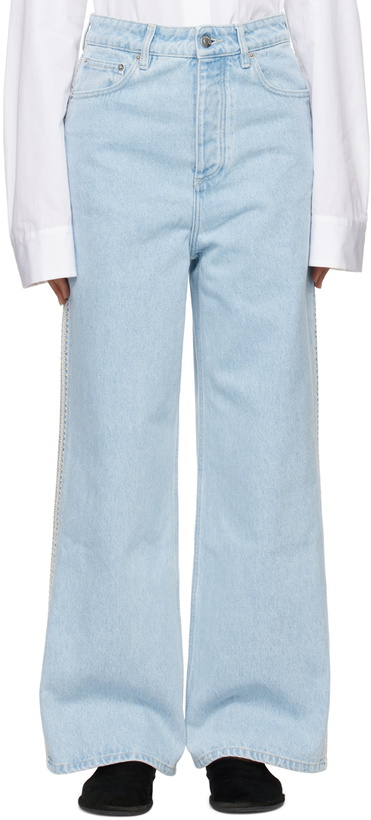 Photo: Nanushka Blue Josine Jeans