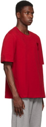 AMI Paris Red Ami De Cœur T-Shirt