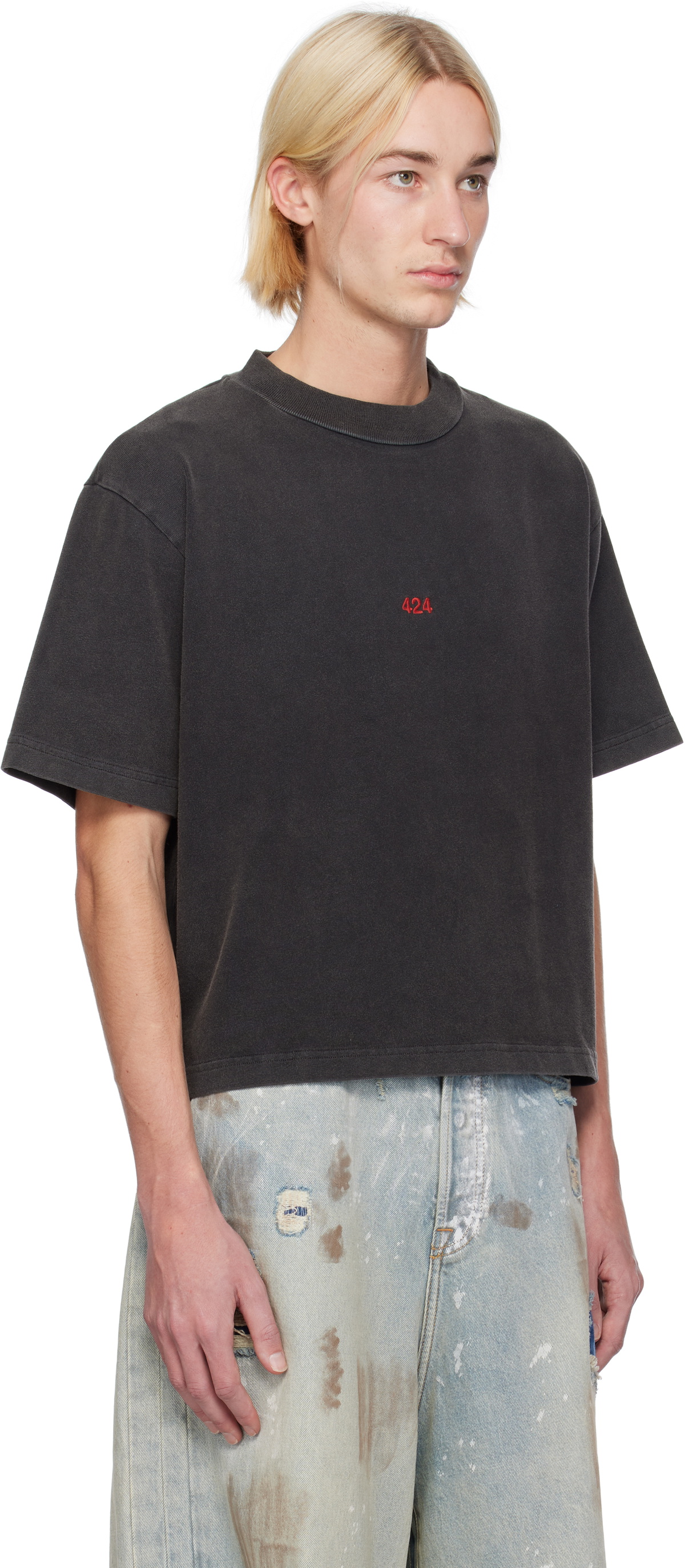 424 Black Alias T-shirt