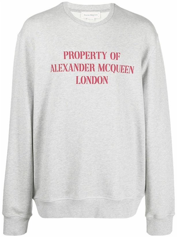 Photo: ALEXANDER MCQUEEN - Logo Crewneck Sweatshirt