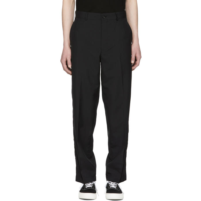 Photo: Comme des Garçons Homme Black Tropical Trousers