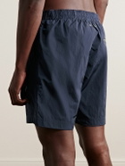 NN07 - Warren 1442 Straight-Leg Mid-Length Recycled Swim Shorts - Blue