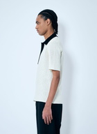 Jil Sander Open-Knit Polo Shirt