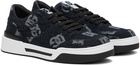 Dolce & Gabbana Navy New Roma Sneakers