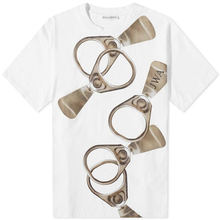 Photo: JW Anderson Men's Printed T-Shirt in White