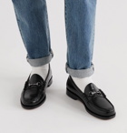 G.H. Bass & Co. - Weejuns Heritage Lincoln Horsebit Leather Loafers - Black