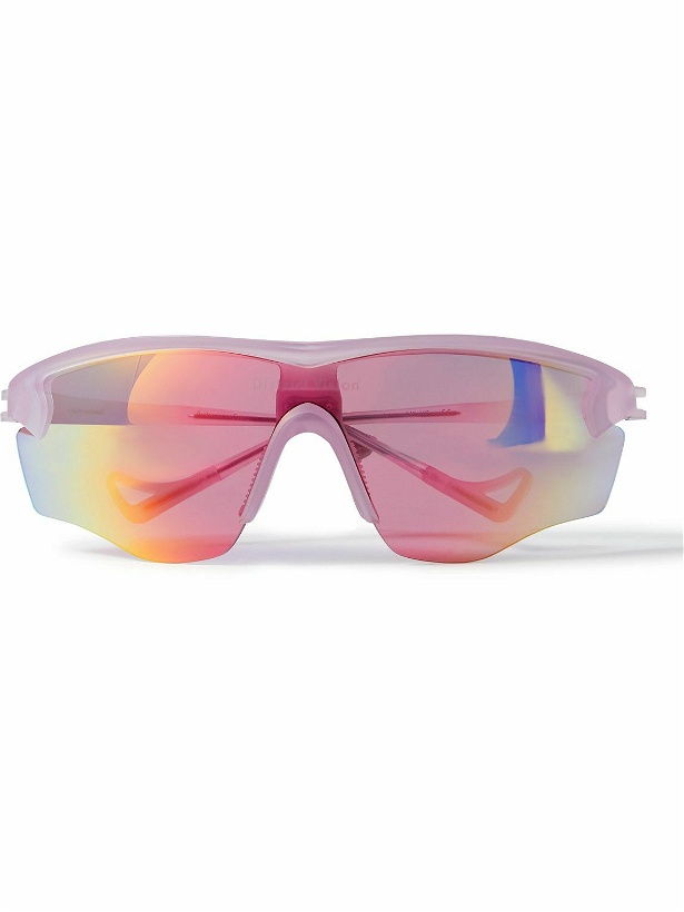 Photo: DISTRICT VISION - Junya Racer Polycarbonate Mirrored Sunglasses