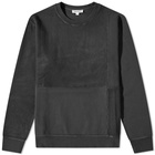 Norse Projects Men's Vagn GMD Patchwork Crew Sweat in Slate Grey