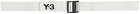 Y-3 Off-White Classic Logo Belt