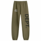 Gallery Dept Men's Team Dept Sweatpant in Faded Olive